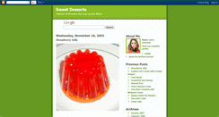 Desktop Screenshot of kitchenjournaldesserts.blogspot.com
