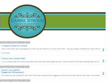 Tablet Screenshot of carriestroudphotography.blogspot.com