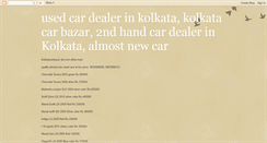 Desktop Screenshot of kolkatacarbazar.blogspot.com