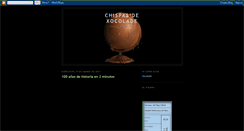 Desktop Screenshot of chispasdexocolade.blogspot.com