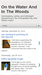 Mobile Screenshot of onthewaterandinthewoods.blogspot.com