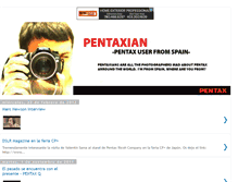 Tablet Screenshot of pentaxian.blogspot.com