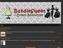 Tablet Screenshot of bundlesweet.blogspot.com