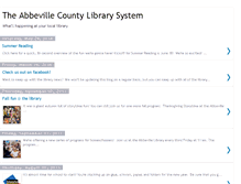 Tablet Screenshot of abbeville-library.blogspot.com