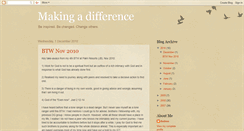 Desktop Screenshot of differencemaking.blogspot.com