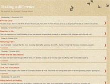 Tablet Screenshot of differencemaking.blogspot.com