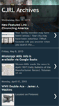 Mobile Screenshot of cjrlarchives.blogspot.com