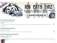 Tablet Screenshot of icecatslinz.blogspot.com