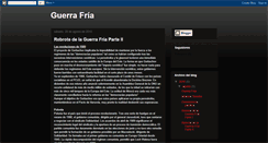 Desktop Screenshot of guerrafria-jjd.blogspot.com