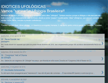 Tablet Screenshot of idioticesufologicas.blogspot.com