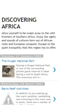 Mobile Screenshot of discoveringafrica.blogspot.com
