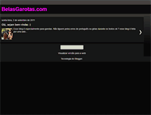 Tablet Screenshot of belas-garotas.blogspot.com