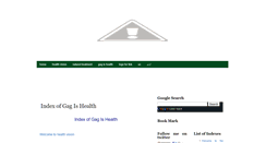 Desktop Screenshot of gagishealth.blogspot.com