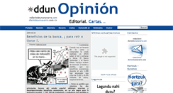 Desktop Screenshot of diariodunopinion.blogspot.com