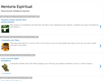 Tablet Screenshot of mentoriaespiritual.blogspot.com