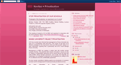 Desktop Screenshot of navitas-privatisation.blogspot.com