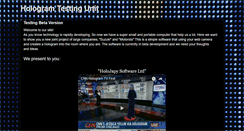 Desktop Screenshot of hologramtest.blogspot.com