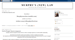 Desktop Screenshot of murphysnewlaw.blogspot.com