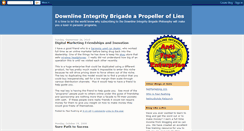 Desktop Screenshot of downline-integrity-brigade.blogspot.com