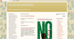 Desktop Screenshot of bibliolapalmaclub.blogspot.com