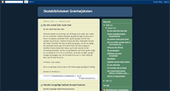 Desktop Screenshot of gronhojbibliotek.blogspot.com