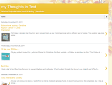 Tablet Screenshot of mythoughtsintext.blogspot.com