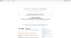 Desktop Screenshot of floydcountyga.blogspot.com