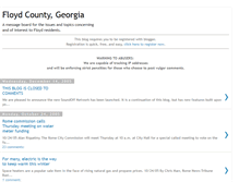 Tablet Screenshot of floydcountyga.blogspot.com