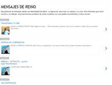 Tablet Screenshot of mensajesvanguardia.blogspot.com