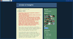 Desktop Screenshot of jornadanoevangelho.blogspot.com
