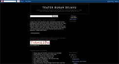 Desktop Screenshot of bukandejavu.blogspot.com