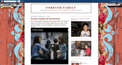 Desktop Screenshot of 4everfamily5.blogspot.com