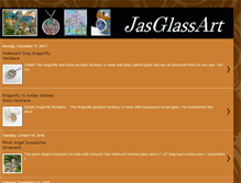 Tablet Screenshot of jasglassart.blogspot.com