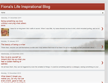 Tablet Screenshot of fionaslife-inspiration.blogspot.com