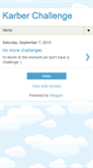 Mobile Screenshot of karberschallenges.blogspot.com