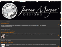 Tablet Screenshot of joannamorgandesigns.blogspot.com