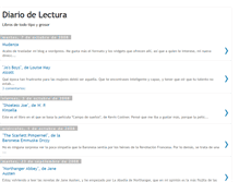 Tablet Screenshot of diariolectura.blogspot.com