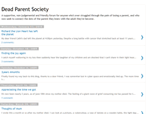 Tablet Screenshot of deadparentsociety.blogspot.com