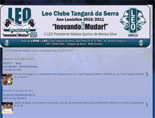 Tablet Screenshot of leoclubetangara.blogspot.com