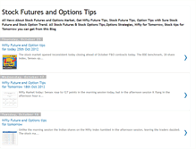 Tablet Screenshot of futures-option-tips.blogspot.com