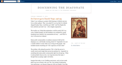 Desktop Screenshot of discerningdeacon.blogspot.com