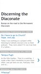 Mobile Screenshot of discerningdeacon.blogspot.com