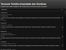 Tablet Screenshot of irmandadedassombras.blogspot.com