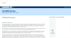 Desktop Screenshot of femmedreviewamazon.blogspot.com