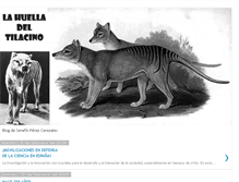 Tablet Screenshot of huellatilacino.blogspot.com