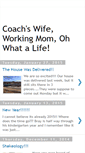 Mobile Screenshot of coachswifeworkingmomohwhatalife.blogspot.com