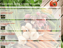 Tablet Screenshot of liguricettario.blogspot.com