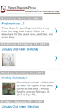 Mobile Screenshot of paperdragonpress.blogspot.com