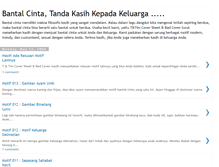 Tablet Screenshot of bantalcinta.blogspot.com