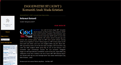 Desktop Screenshot of ingod-wetrust1.blogspot.com